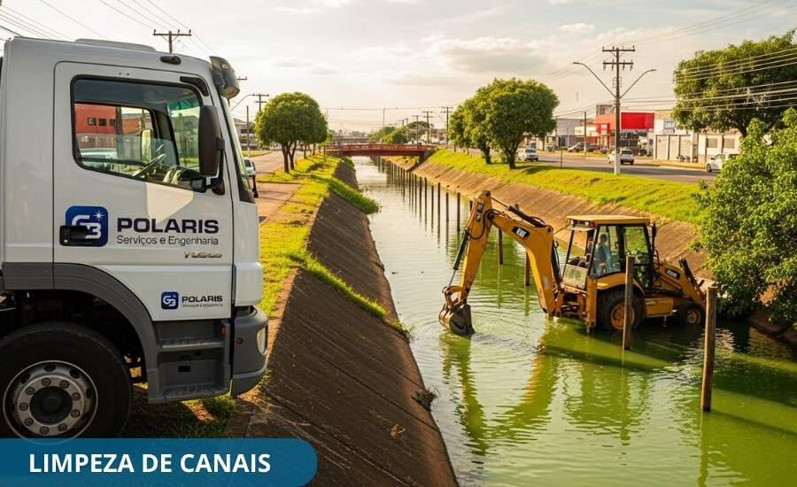 Limpeza Canais Barragens